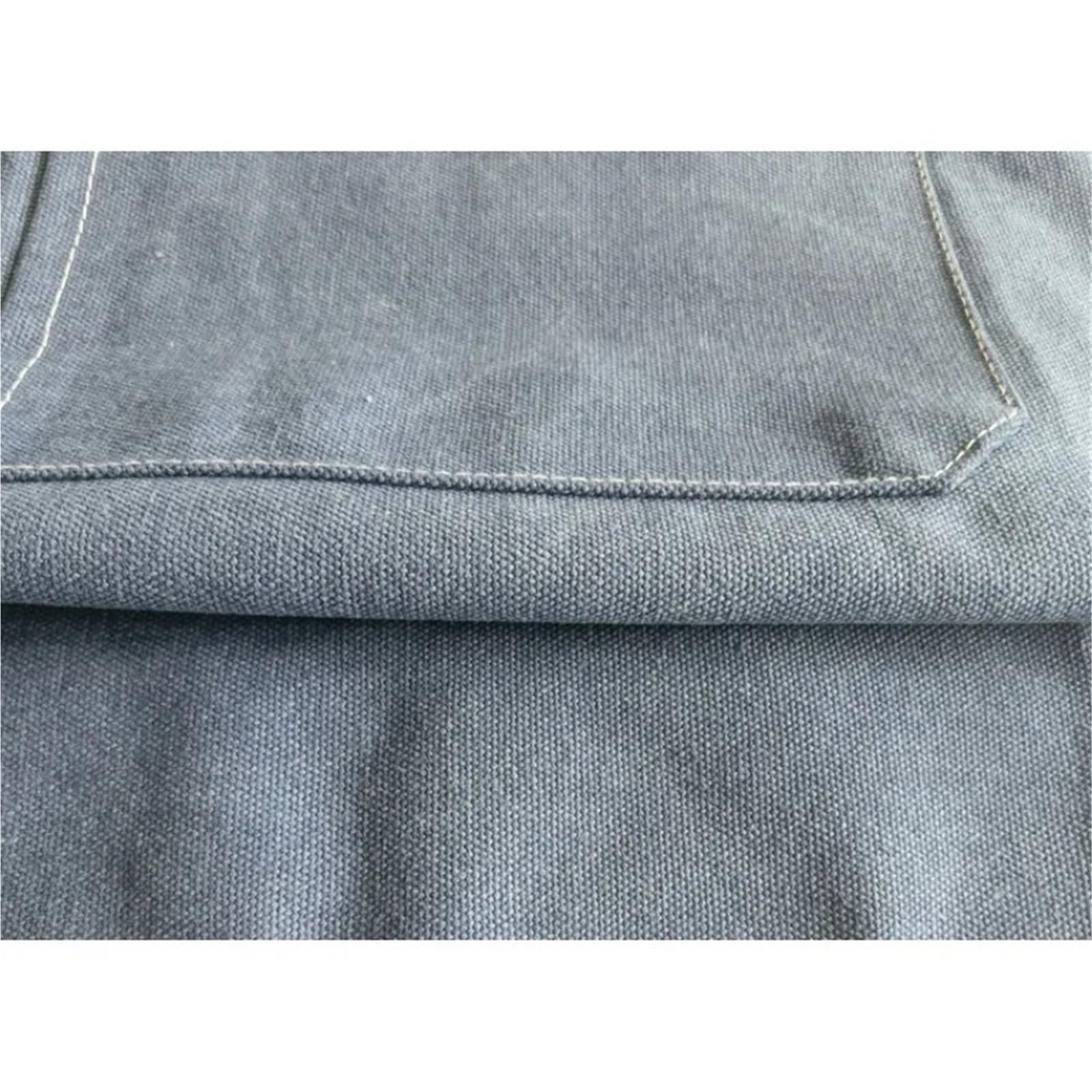 Lot de 2 tabliers en toile épaisse for cuisine, café, coiffeur, travail du bois, jardinage, bretelles cow-boy, sangle coton pour Hommes et Femmes
