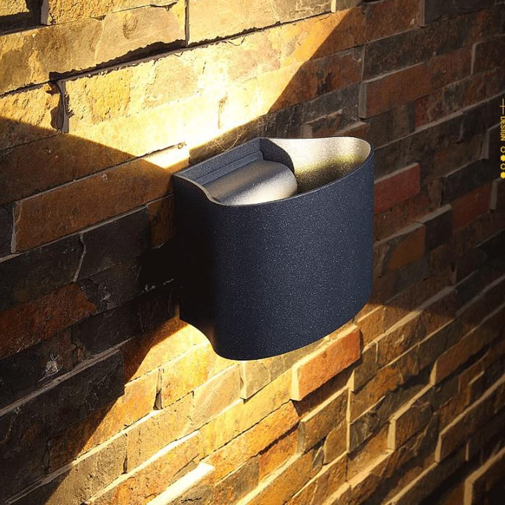 WTL Lighting LED Outdoor Impermeabile Parete Ambientazione interna Light Light Outdoor Pilaro Light Modern Minimalist Cortile Balcone