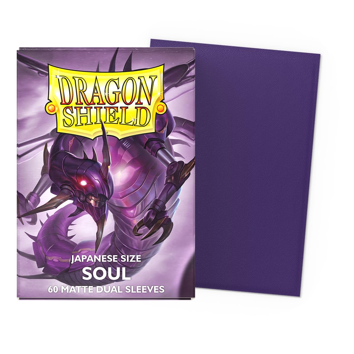 シュリンク付き　Dragon Shield マット・パープル 10個 Amazon | DragonShield マットパープル 標準サイズカード