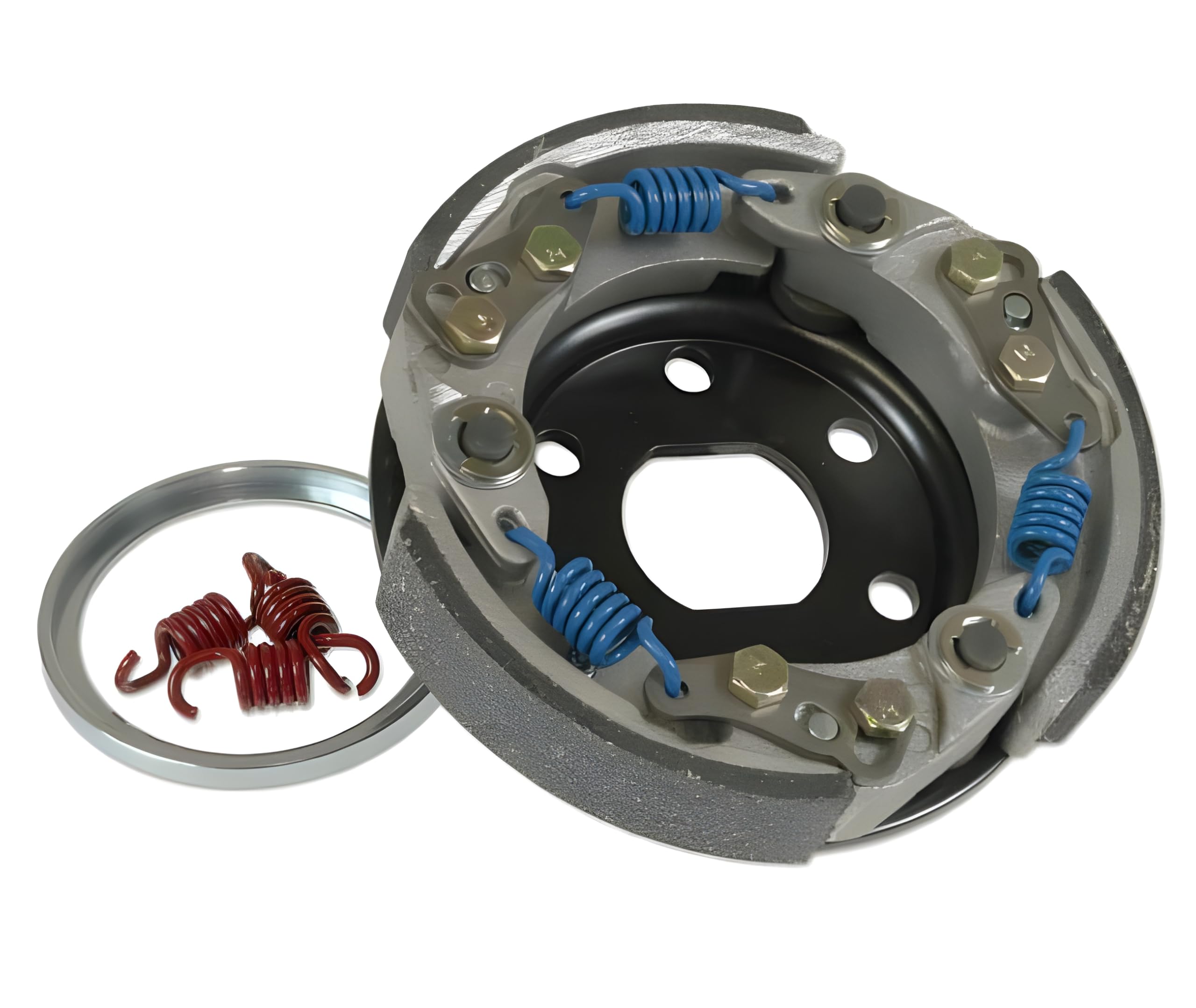 Frizione Motoforce Racing Evolution Per Minarelli - Diametro 105mm, Con Molle Regolabili, Per Scooter E Motorini - Foto 2