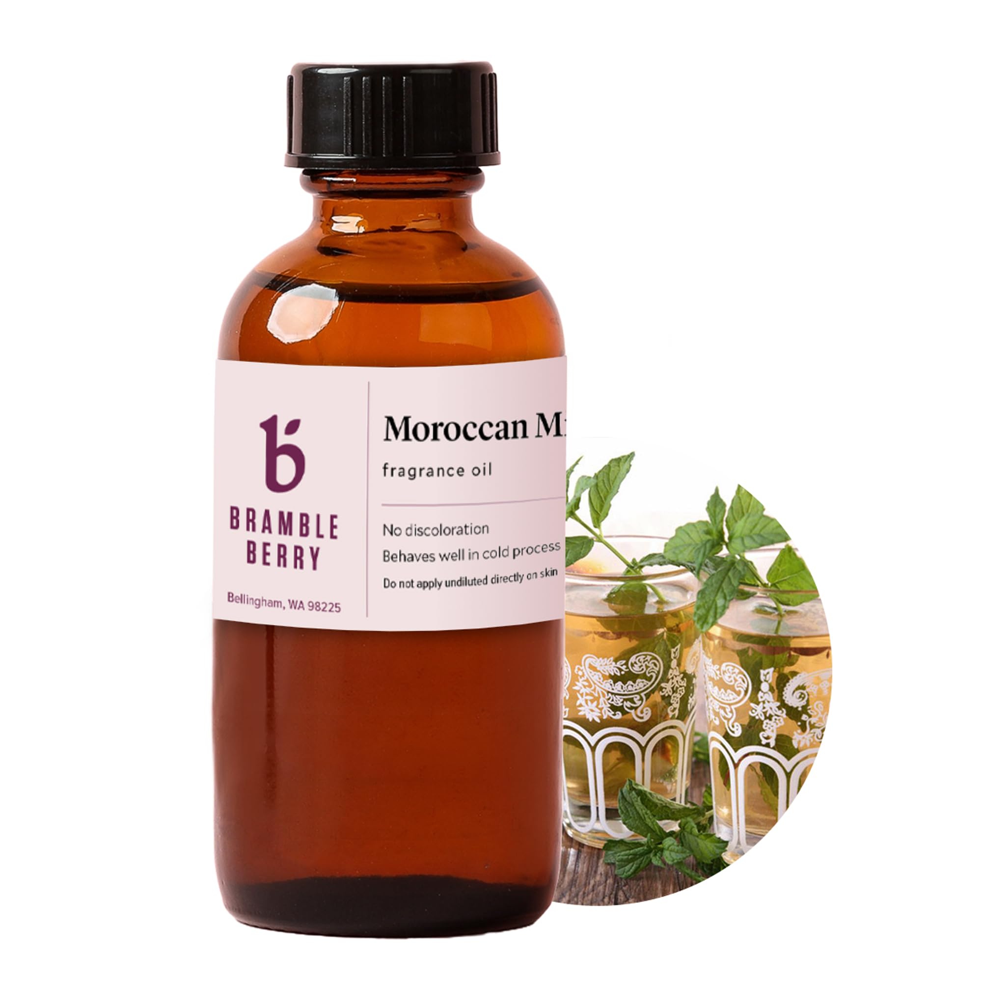 Brambleberry Moroccan Mint Fragrance Oil | Mint for DIY Hand Soap &amp; Lotion