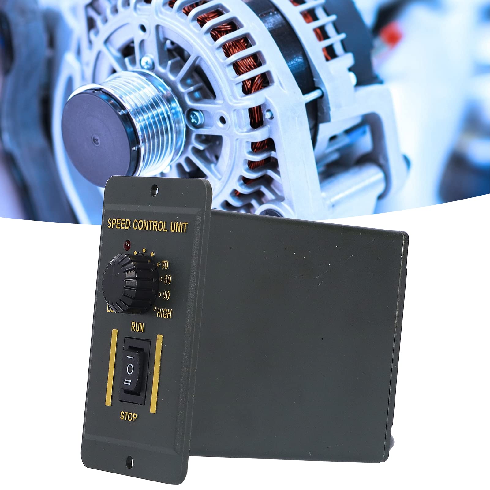 TOPINCN Contrôleur de Vitesse de Moteur à Courant Alternatif, Mini Régulateur Durable pour les Lignes de Production dans L'emballage, L'alimentation et L'électronique 220 V (120W)