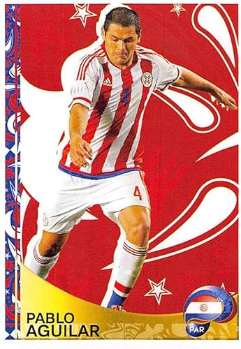 Miniatura 1 de 2016 Panini Copa America Centenario Soccer Sticker #423 Pablo Aguilar Paraguay 2 Inch wide X 3 inch tall album sticker
