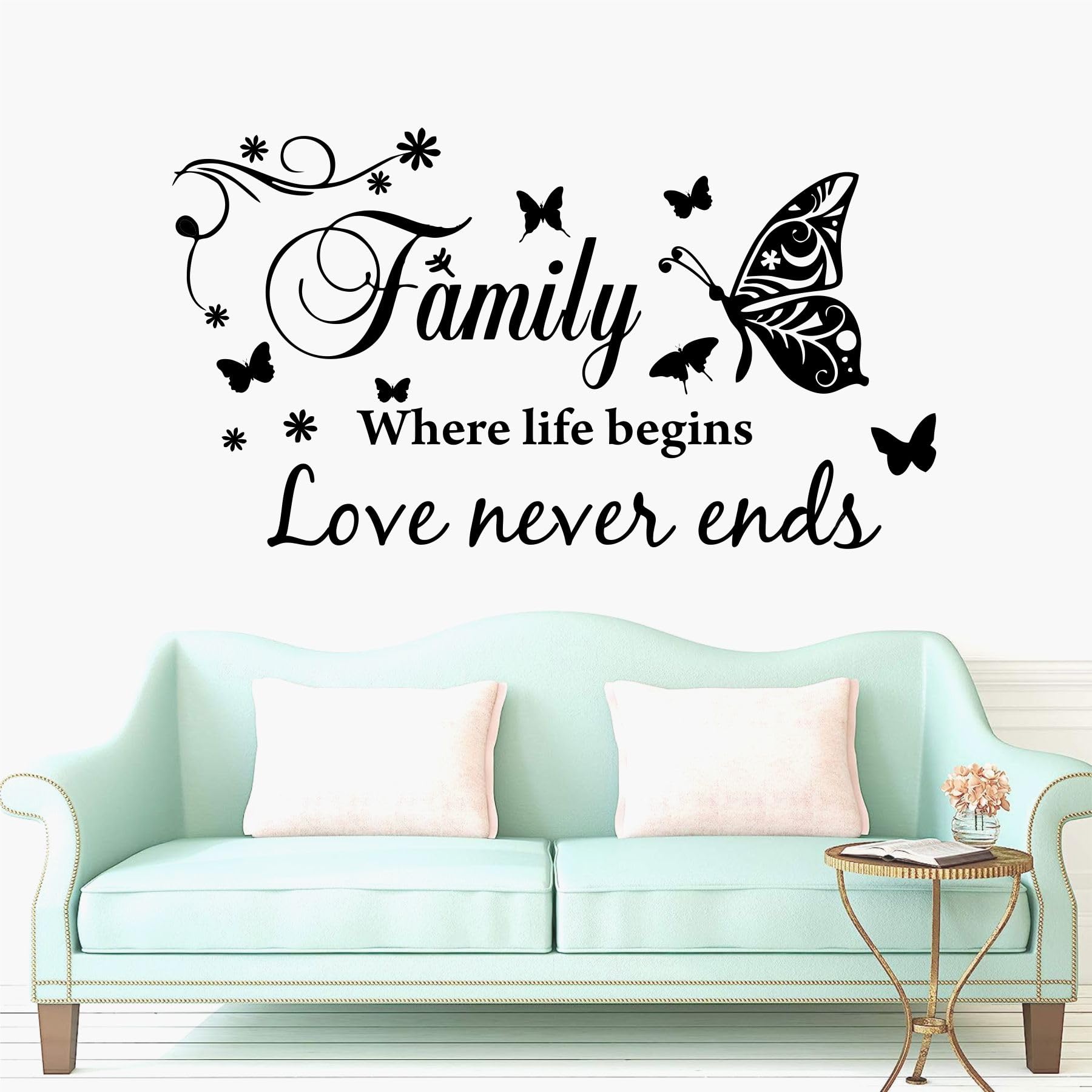 Wall Admire Family is Everything Quotes Wall Sticker and Murals Size-23X16 Inches (B0CTK26MTS) Amazon Price History, Amazon Price Tracker