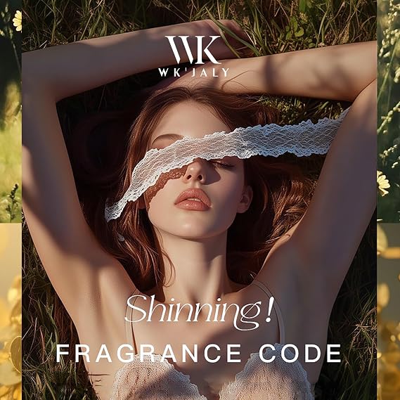WK JALY Women Eau De Parfum Vaporisateure Natural Spray, With Notes of Violet, Orange Blossom, Musk, Cedar, Amber, Sandalwood