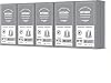 by Amazon Intenso Aluminium Coffee Pods Compatible with Nespresso, Dark Roast, 100 Count 5 Packs of 20 - Rainforest Alliance Certified