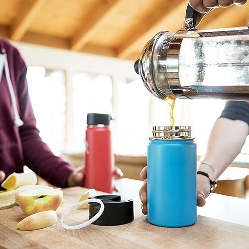 Miniatura 7 de Ullnosoo Junta de repuesto para Hydro Flask, 6 piezas de junta tórica de silicona a prueba de fugas para Hydroflask tapa abatible de boca ancha de 2