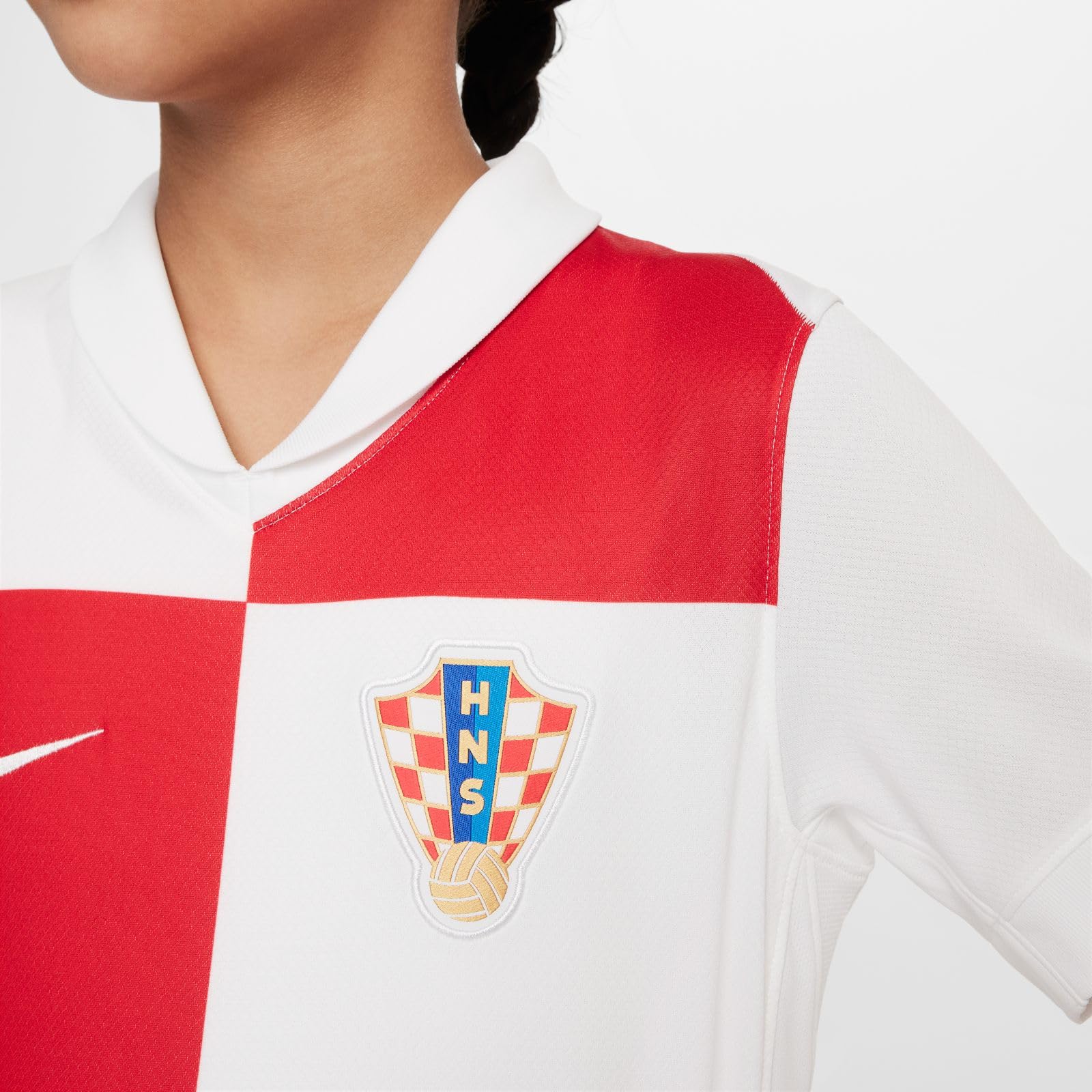 NIKE Croacia 2024/25 Stadium Camiseta Fútbol Réplica Dri-fit Niño Unisex