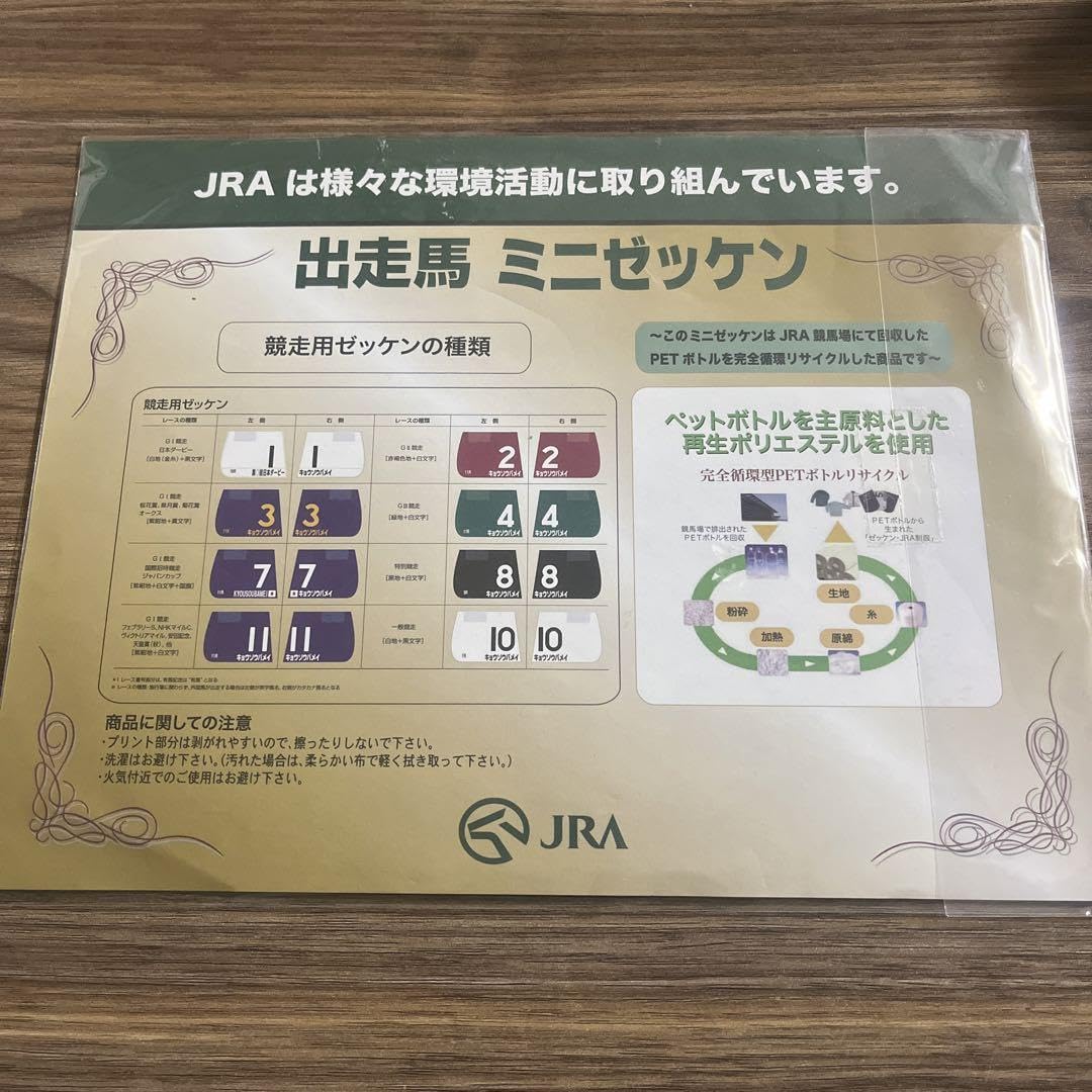 Amazon.co.jp: JRA 競馬 サンダリングブルー ミニゼッケン 第38回