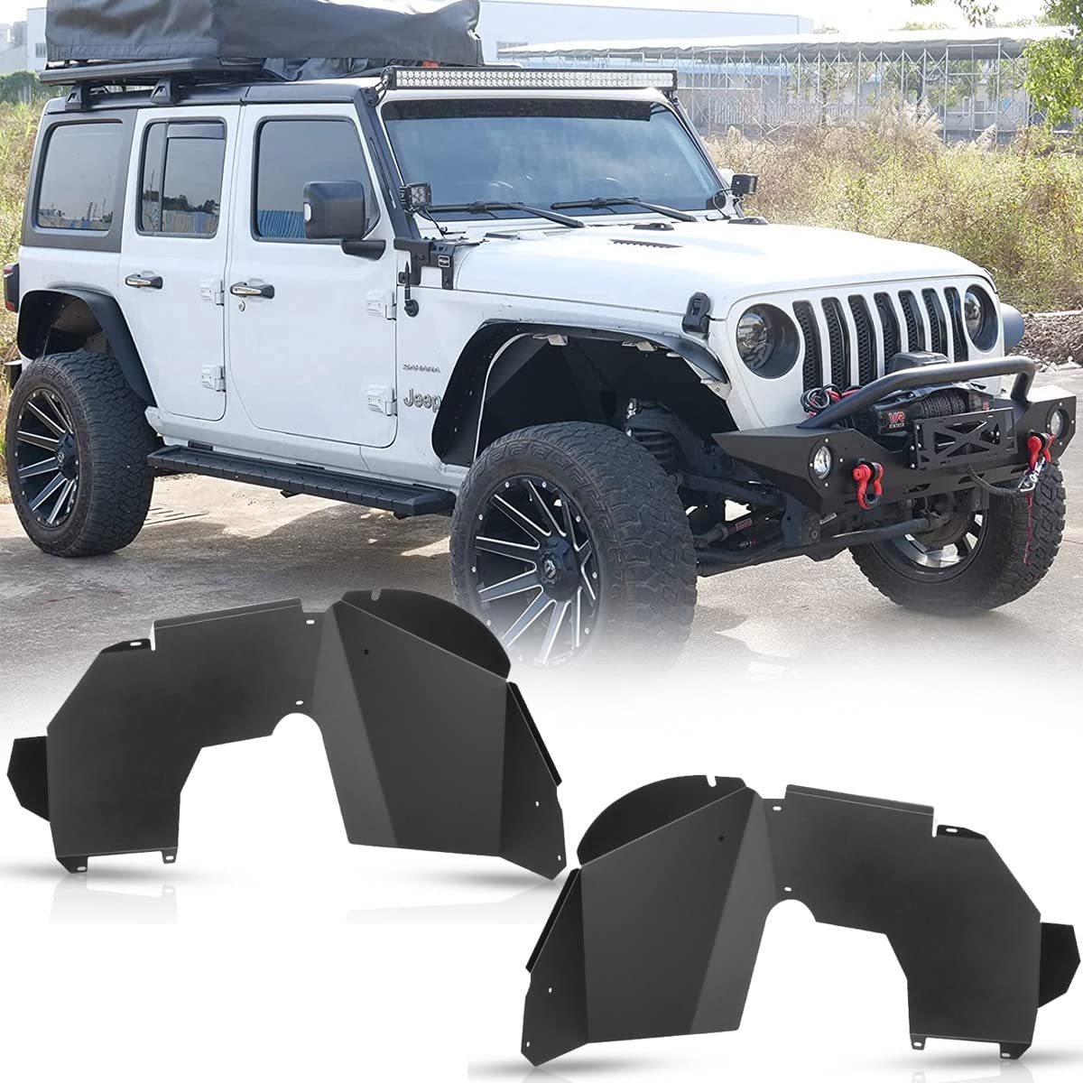 Buy Wrangler JL Front Inner Fender Liners for Jeep 20182023 Wrangler