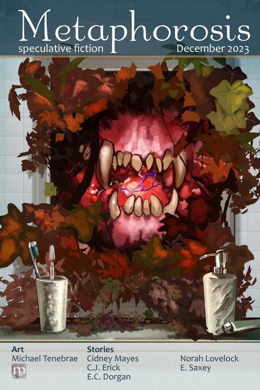 Cover of Metaphorosis, December 2023