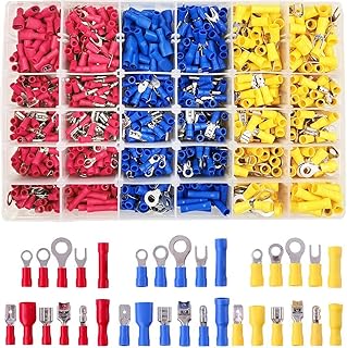 900PCS Crimp Terminal Set/Wiring Connectors/Assorted Insulated Electrical Wiring Connector/Electrical Wire Terminals Crimp Connectors Set