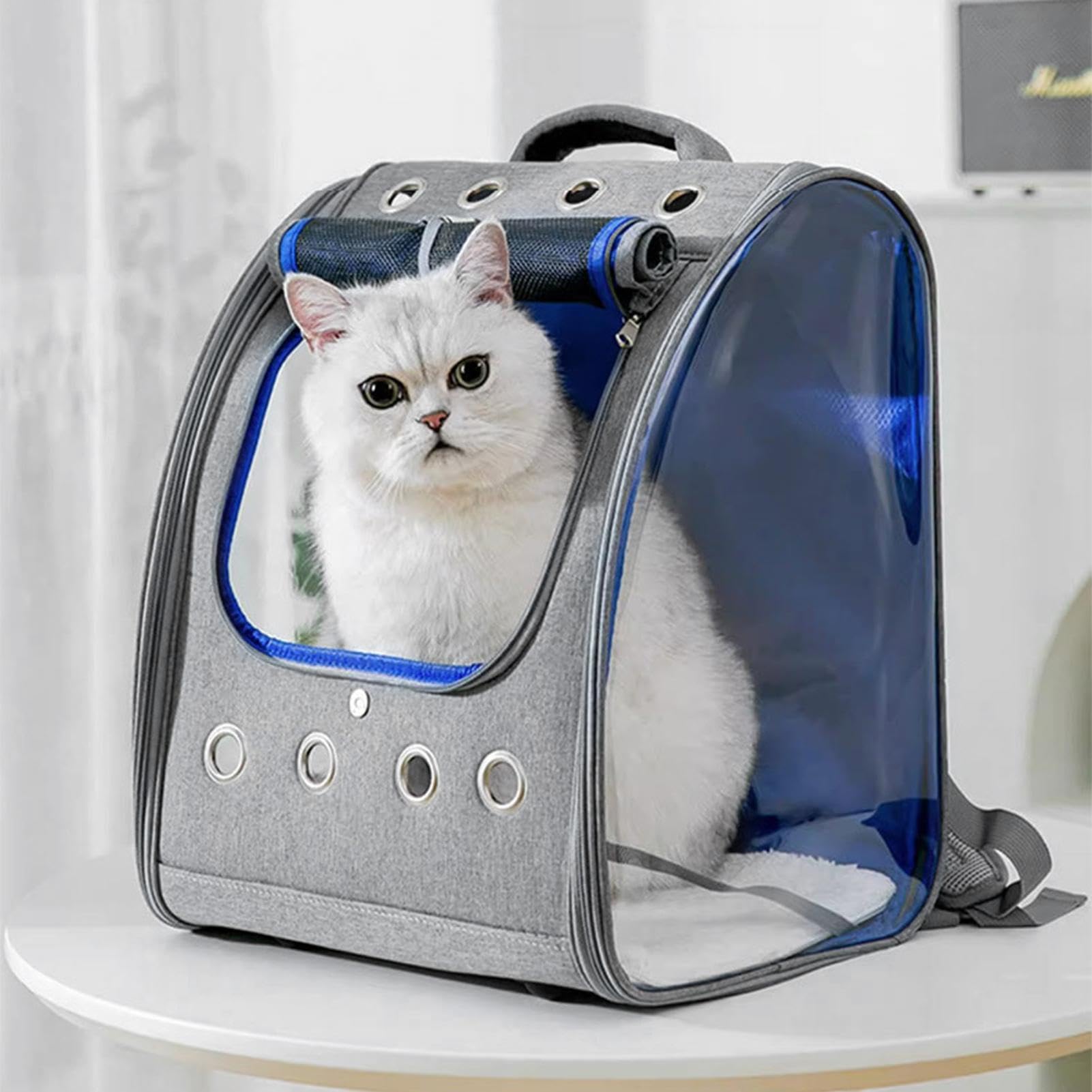 Zaino per cani – Zaino da trekking per cani, comodo zaino per animali domestici, zaino per gatti, borsa per il trasporto pieghevole per gatti, custodia per il trasporto di cuccioli per viaggi | domestici, zaino per gatti, borsa per il trasporto pieghevole