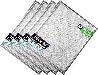 4X Stove Hood Vent Filter 10.5" x 8.75" 97006931 Compatible with Broan Range Hood Filter Replacement BP29 - Fit's Nutone Kitchen Exhaust Fan - Blocks Grease & Filters Over Oven Air