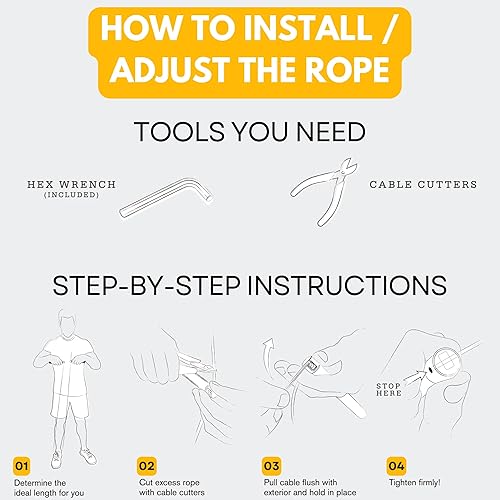 Miniatura 7 de Cuerda de salto de velocidad, rodamientos de bolas dobles de 360 de alta calidad, cuerda de velocidad de aleación de aluminio, ideal para fitness,