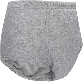 Calcinhas para cuidados com a incontinência, roupa íntima lavável confortável Incontinência convencional com algodão e poliéster aumenta a prevenção de incontinência para idosos grávidas