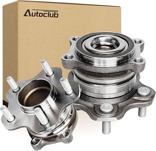 AUTOCLUB Buje de rodamiento de rueda trasera para Infiniti JX35 QX60 RVR Nissan Altima Maxima Murano Pathfinder Asamblea Reemplazo 2 piezas - 512388
