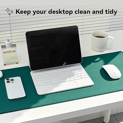 Miniatura 7 de Alfombrilla de mouse grande impermeable para juegos con bordes cosidos duraderos, base de goma antideslizante, alfombrilla de mouse jacquard