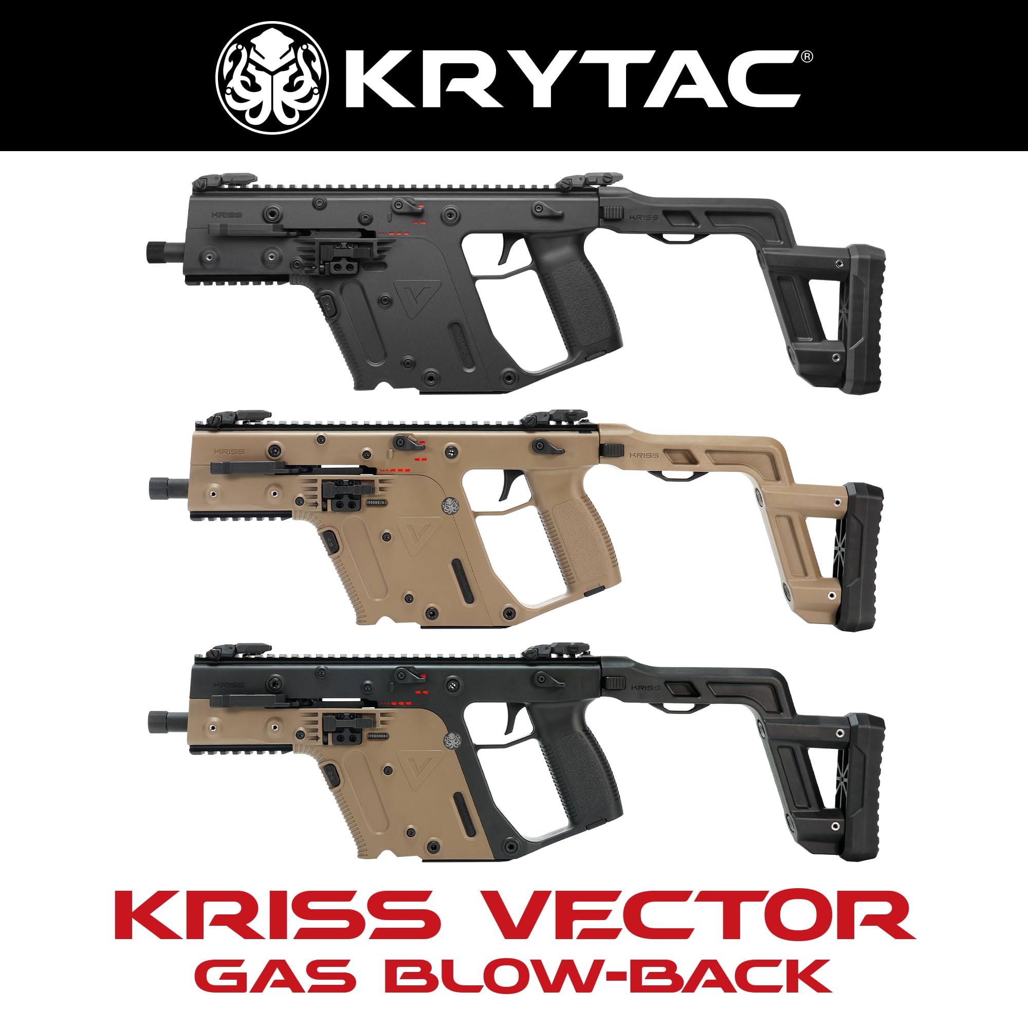 Amazon.co.jp: KRYTAC KRISS VECTOR クリスベクター Two-Tone 本体