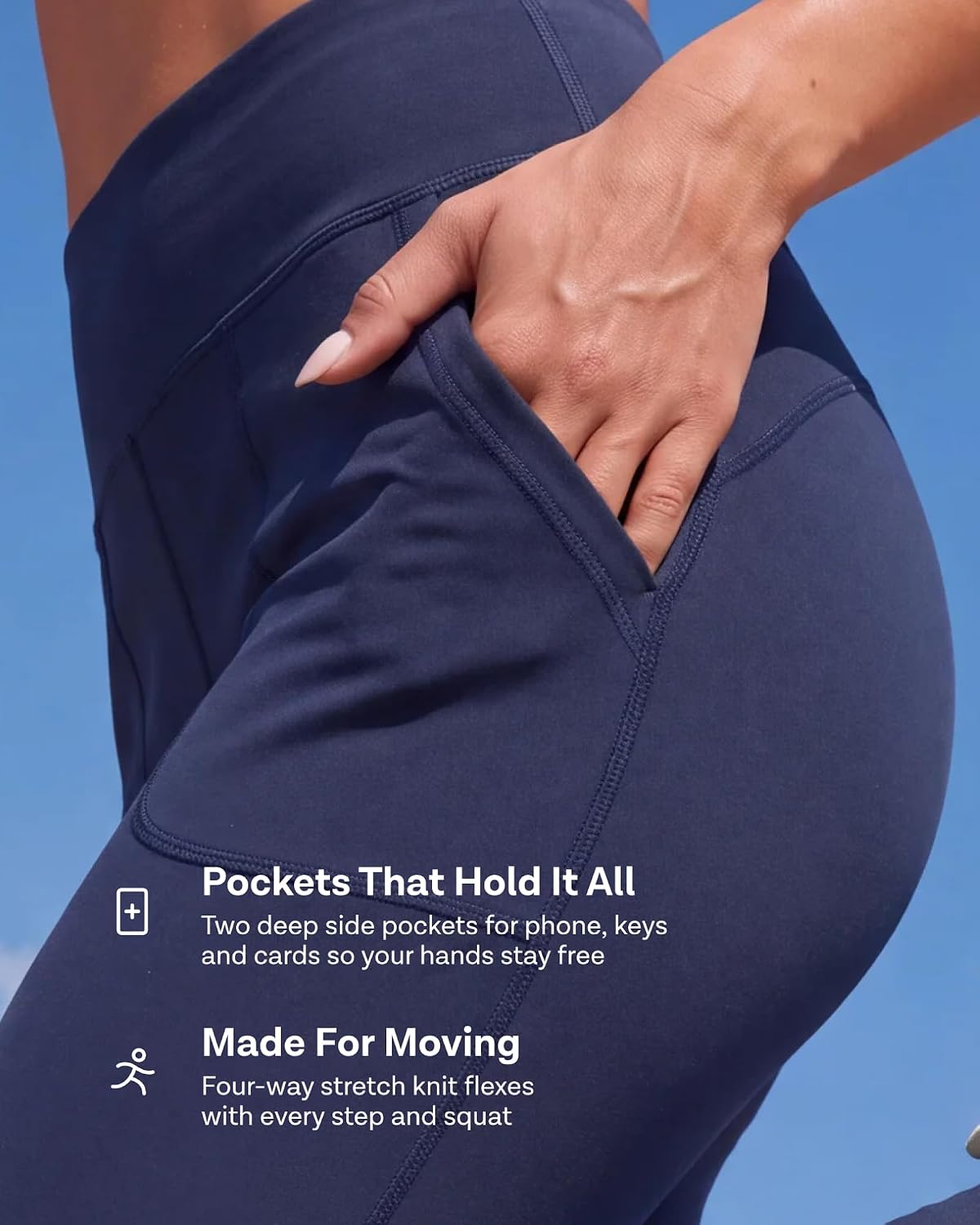 3 Pack Women's Joggers Leggings High Waisted Yoga Pants Workout Pockets