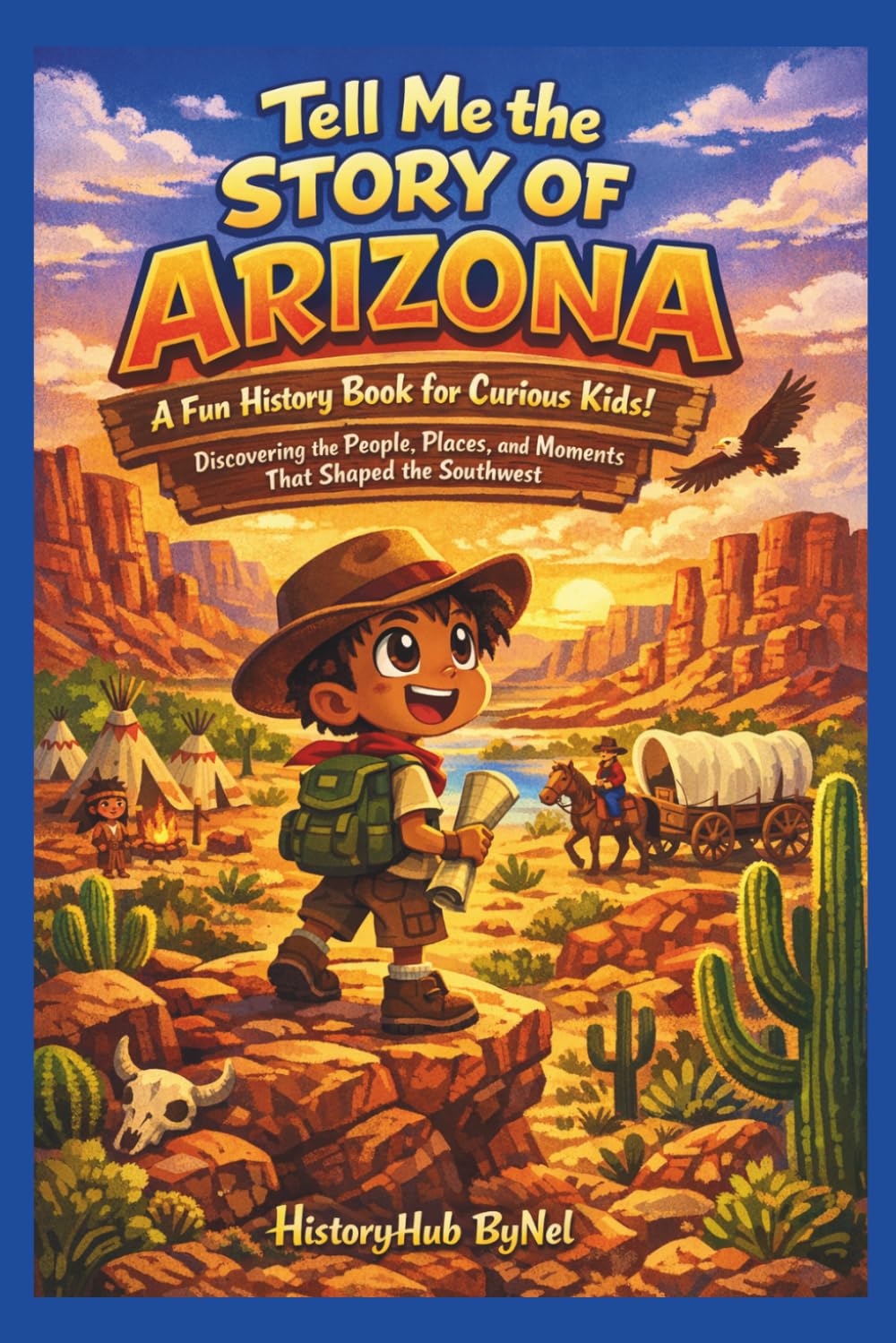 Tell Me the STORY OF ARIZONA: A Fun History Book for Curious Kids!: Discovering the People, Places, and Moments That Shaped the Southwest (Collection of State Histories of the USA)