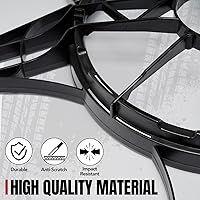 Vista 2 de Maverick X3 Cooling Radiator Fan Shroud, A & UTV PRO Fan Cover for 2017-2024 2025 Can-Am Maverick X3 & X3 Max All Models, Frame Mount Assembly