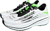 Oliver Herren Sportschuh Pro-Lite 2.0 - Laufschuh Atmungsaktiver Mesh Leicht Weiß/Grün für Training und Fitnessstudio