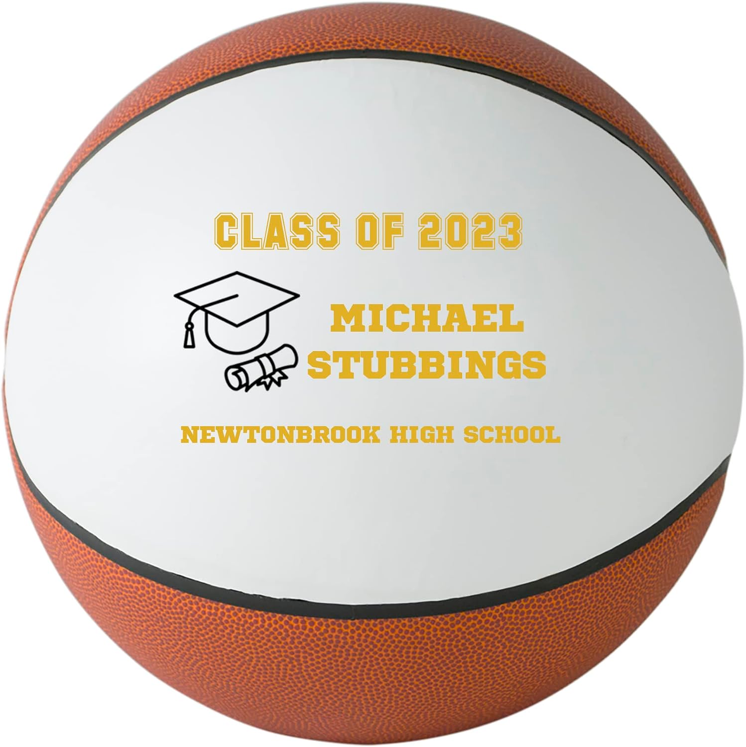 Personalized Custom Graduation 2023 Basketball - Graduation Class of 2023 - Graduation for Boy - Graduation for Girl - High School Senior