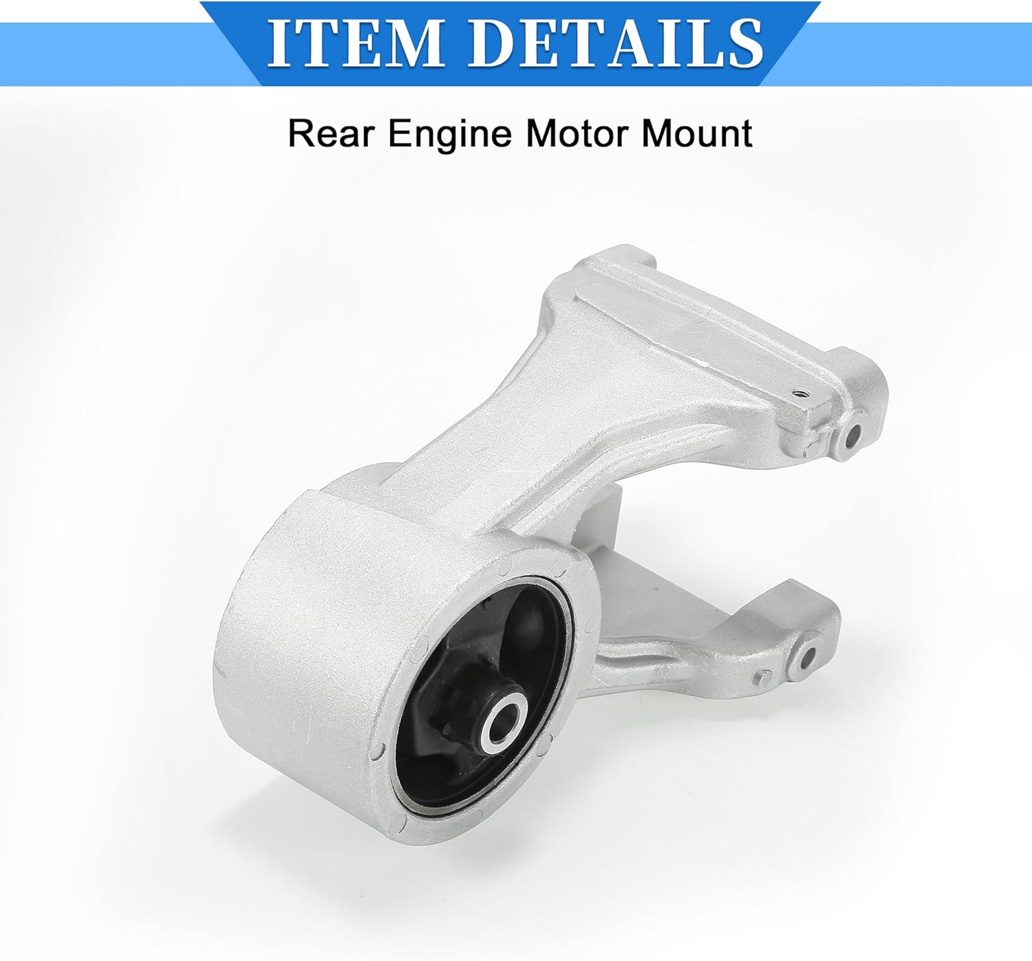 Engine Motor Mount Compatible for Honda Odyssey 2005-2010, Wear Resistance Iron Silver Tone ENGINE MOUNTING
