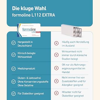 Formoline L112 Extra Pack of 128 Tablets