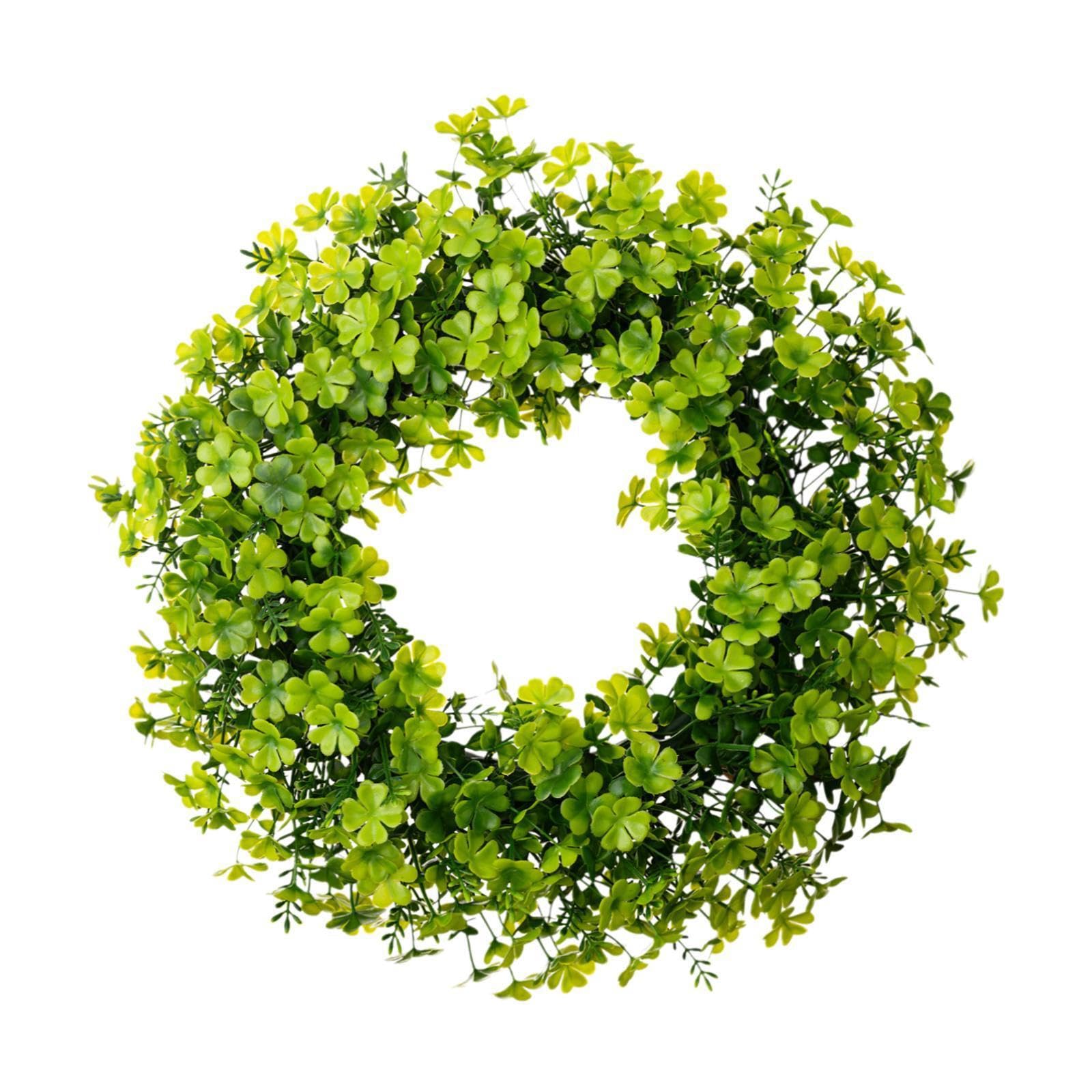 CYDZSRA Saint Patricks Day Decorative Wreath Holiday Front Door Wreath Adding Of Green And Cheer To Home St. Patrick's Day For Front Door Saint Patrick's Decorative Holiday