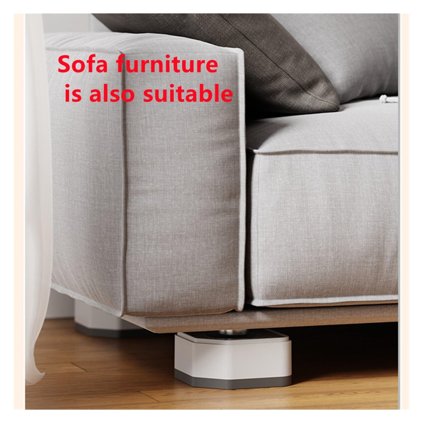 4 Stück Anti-Vibrations-Füße, Gummimatten, Slipstop, Leise Dämpfer, Ständer, Universal, For Waschmaschine, Kühlschrank, Möbel, Fußpolster