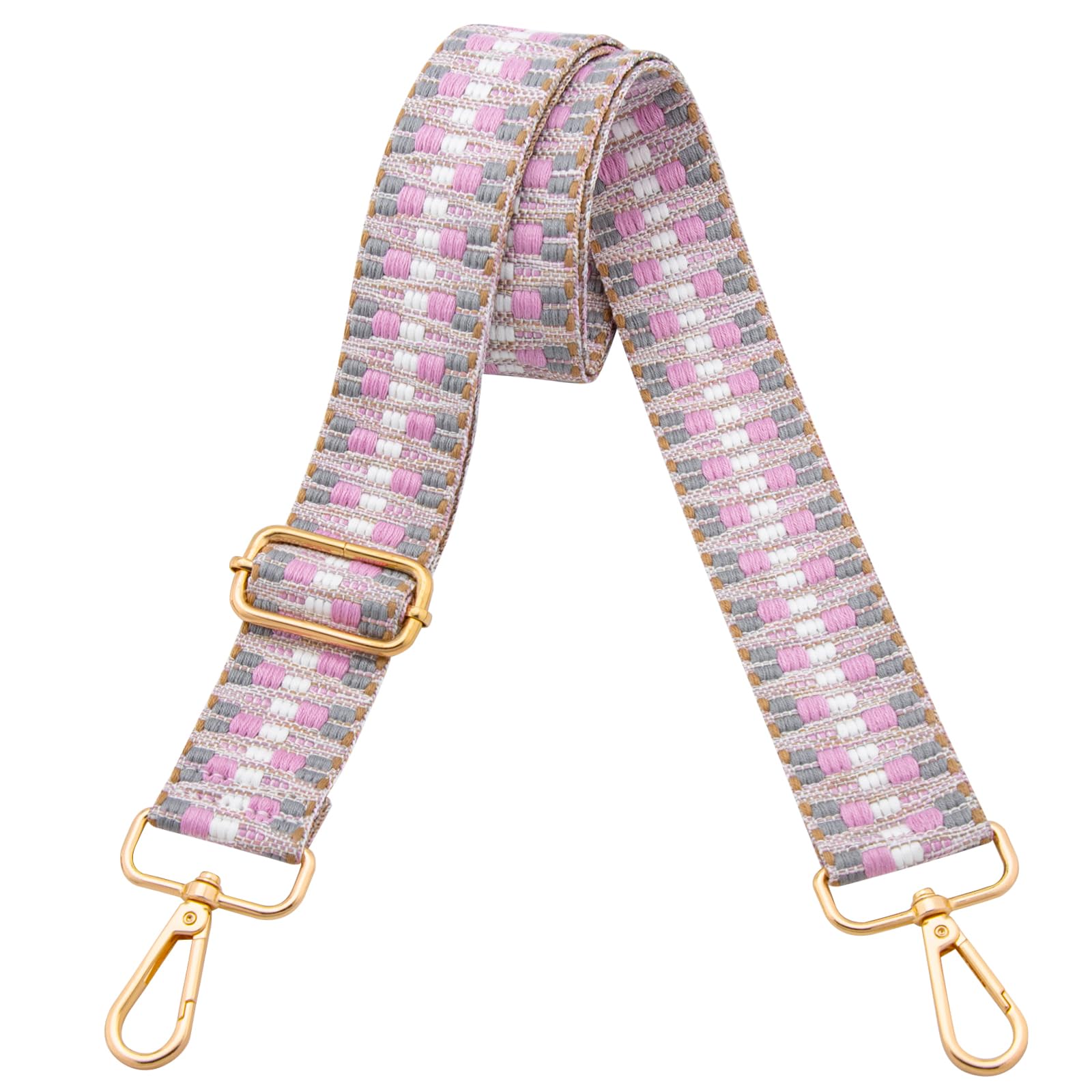 Purse Straps Replacement Crossbody Bag Strap for Purses Adjustable Wide Shoulder Straps for Women Handbags