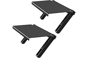 13-Inch Wide Platform Adjustable TV Top Shelf, Mount Your Essentials Behind Any TV Screen