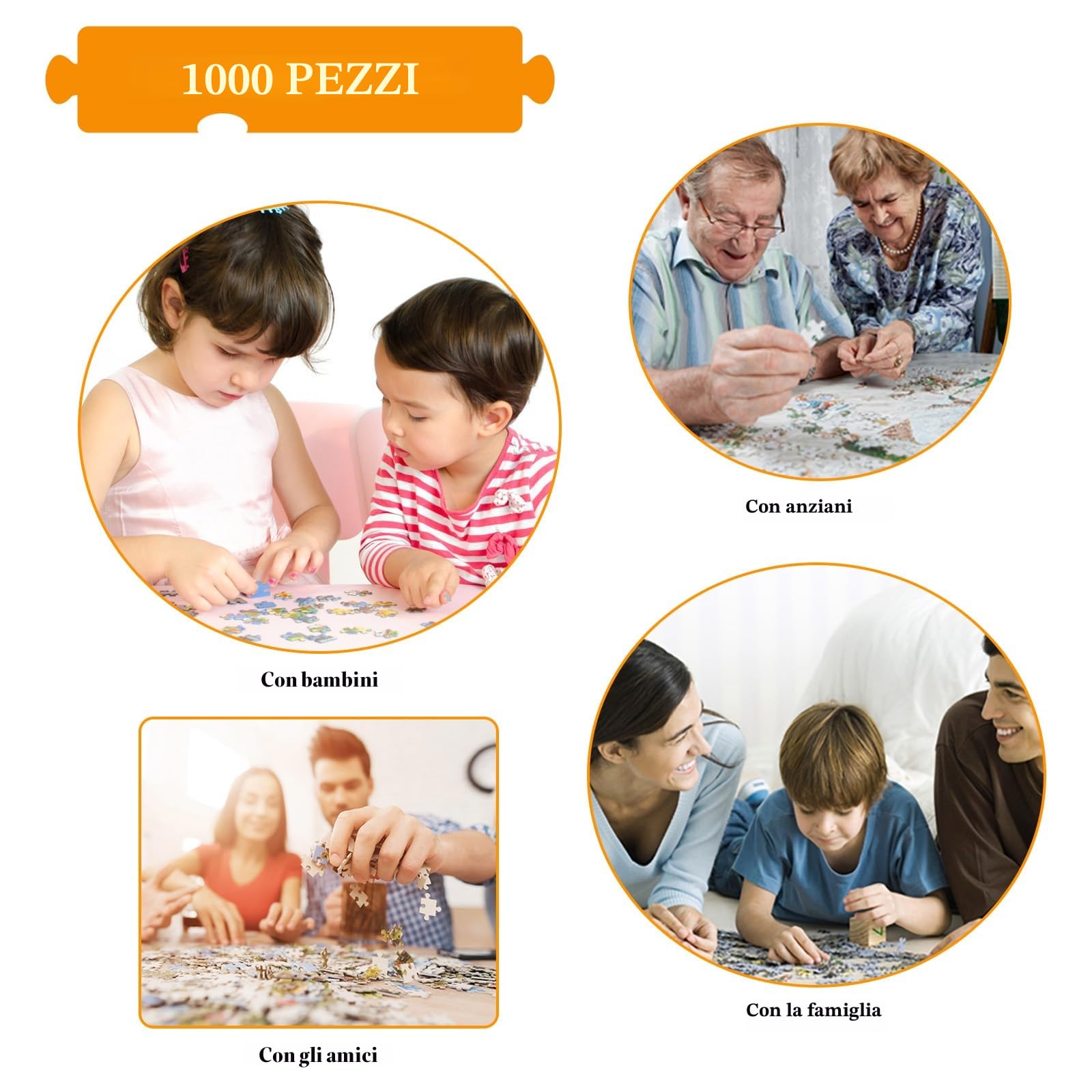 Grandi Magazzini Puzzle per Adulti 1000 Pezzi, Puzzle per Adulti 1000 Pezzi, Giocattoli di Gioco Impegnativi, Puzzle Impossibile, Puzzle Decorazione Famiglia