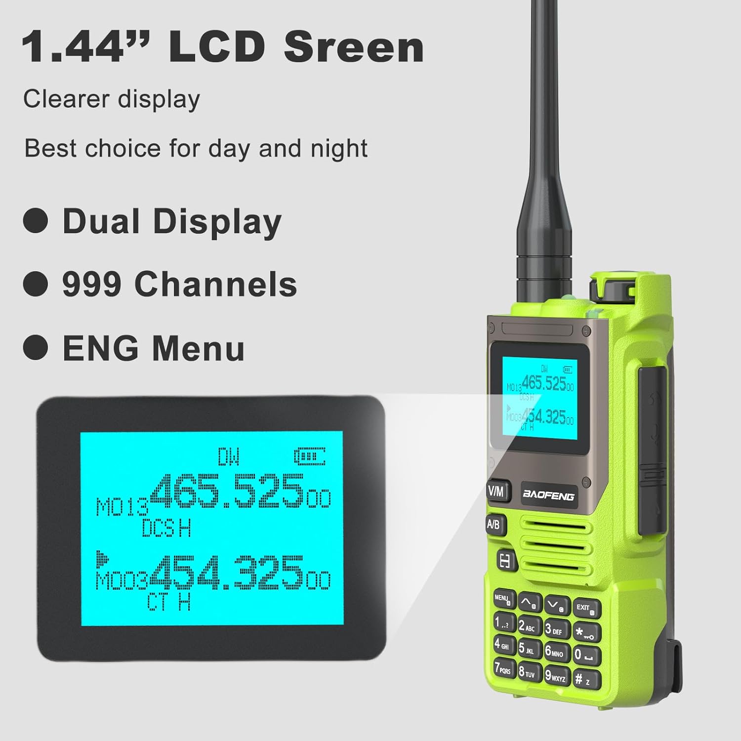 BAOFENG UV-K61 1.44 inch LCD Screen