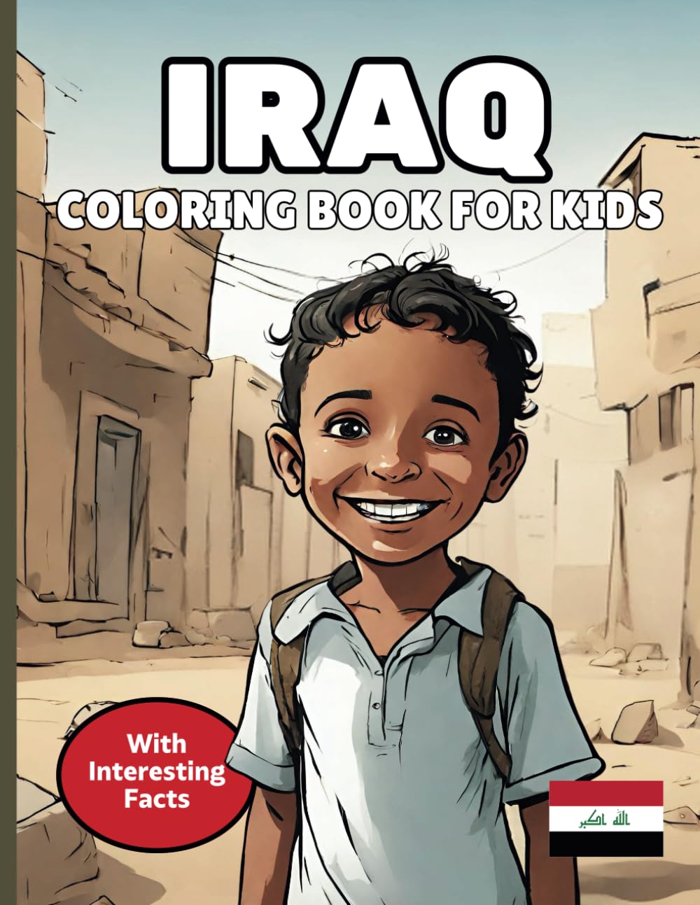 Iraq Coloring Book For Kids: With Interesting Facts
