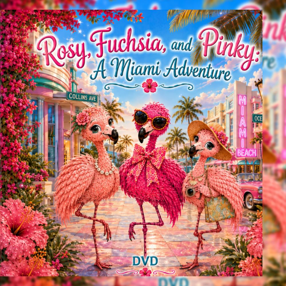 Rosy, Fuchsia, and Pinky: A Miami Adventure