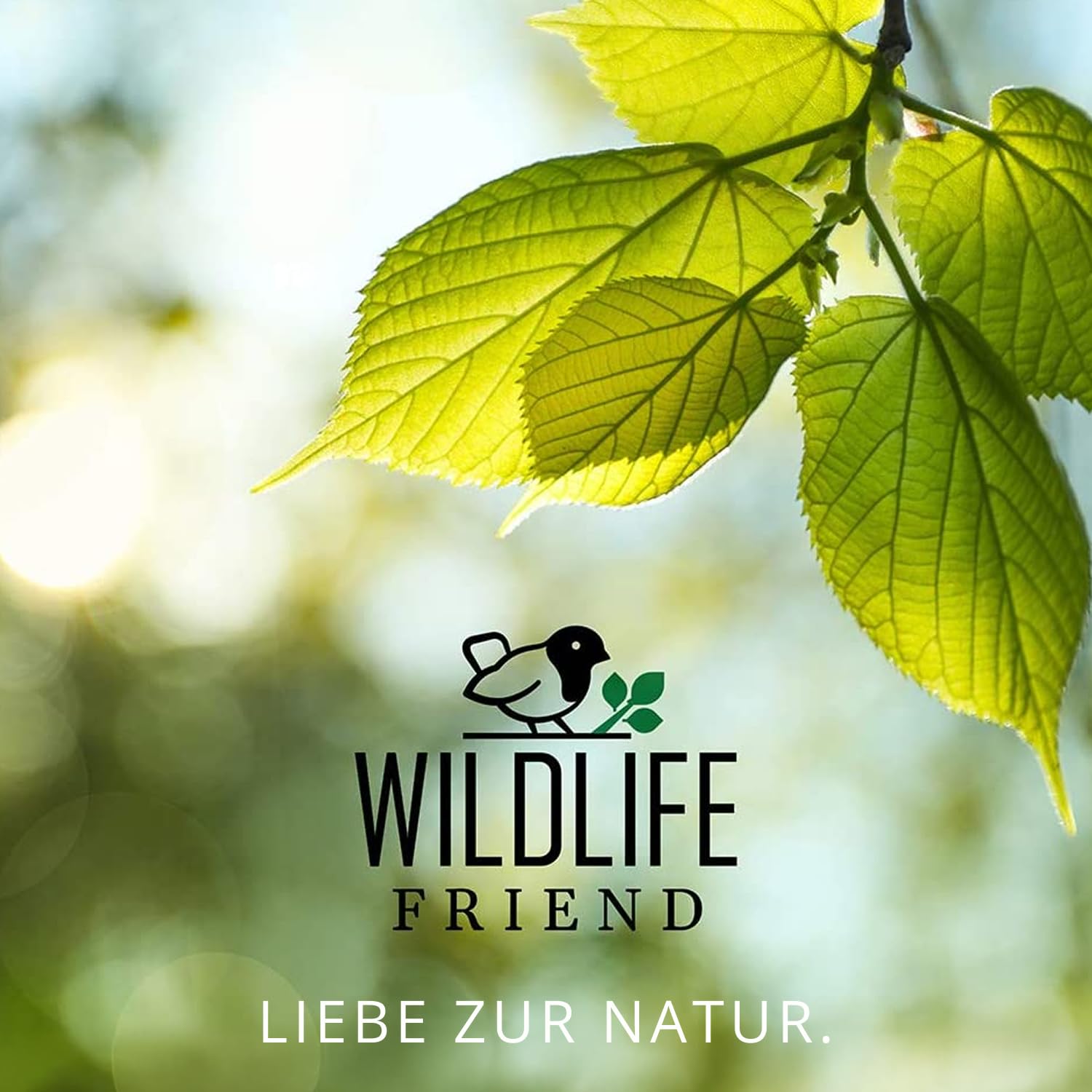 wildlife friend Insektenhotel XXL Stehend - Bienenhotel mit Standfuß 76 cm, Metalldach - Groß Wildbienenhotel - Insektenhaus für Bienen, Marienkäfer & Schmetterlinge | Insektenhotel Bausatz, Holzfarbe