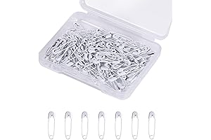 120Pcs of Safety Pins: Mini Guardians for Clothes, Crafts, More