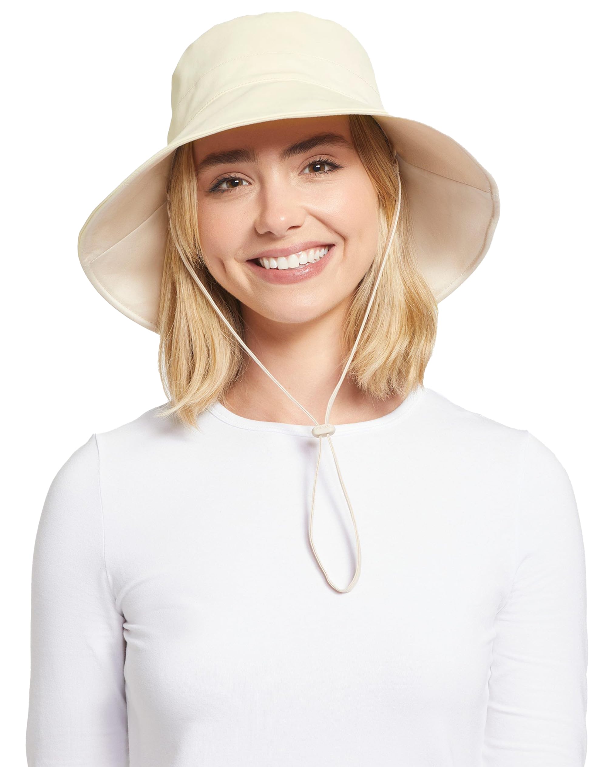 Solbari Wide Brim Beach Hat UPF50+ UV Protection, Sun Protective Hat