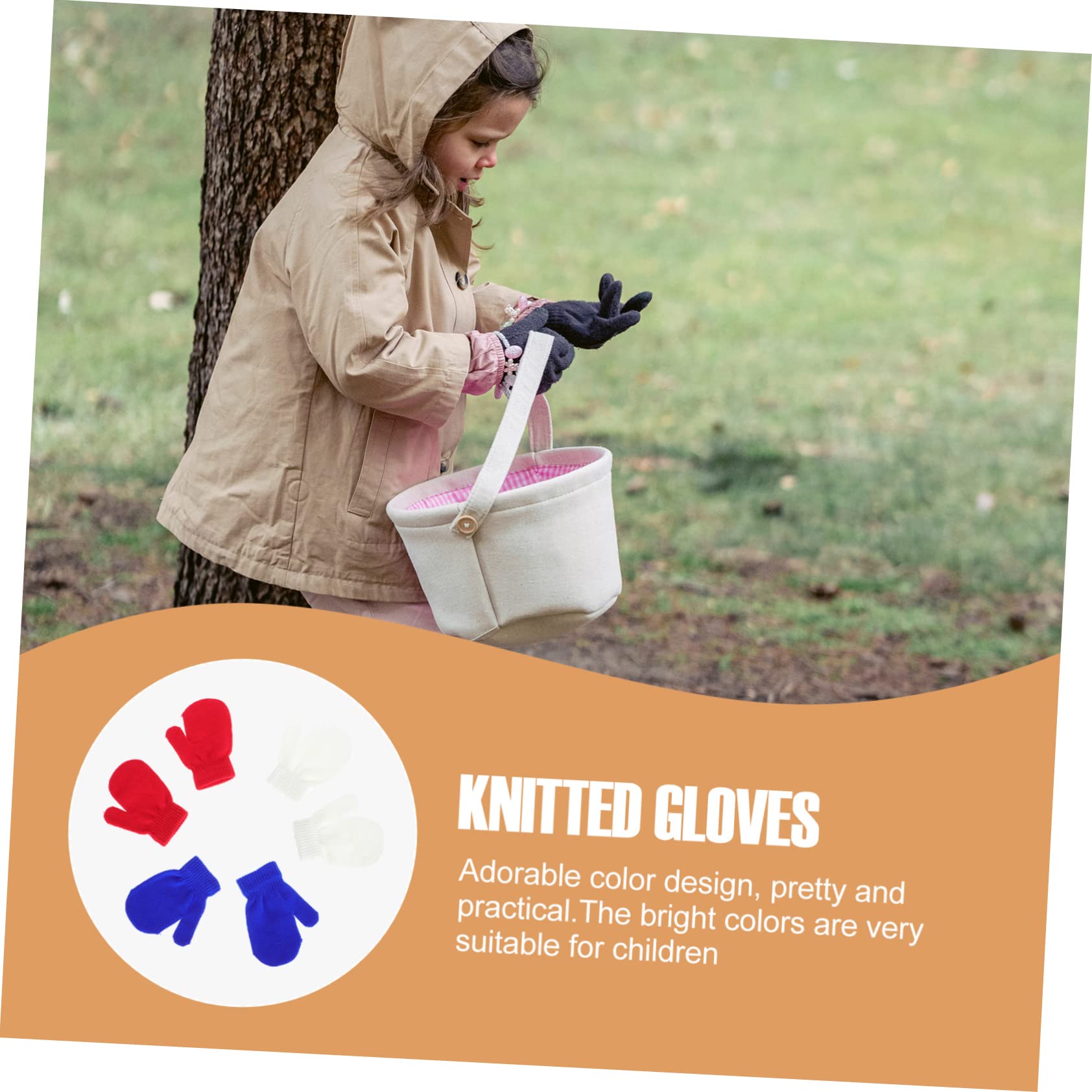 LIFKOME 30pares Guantes De Invierno Para Niño Niña Mitones De Cálido y Cómodos Paquete Para Actividades Al Aire Tallas Años