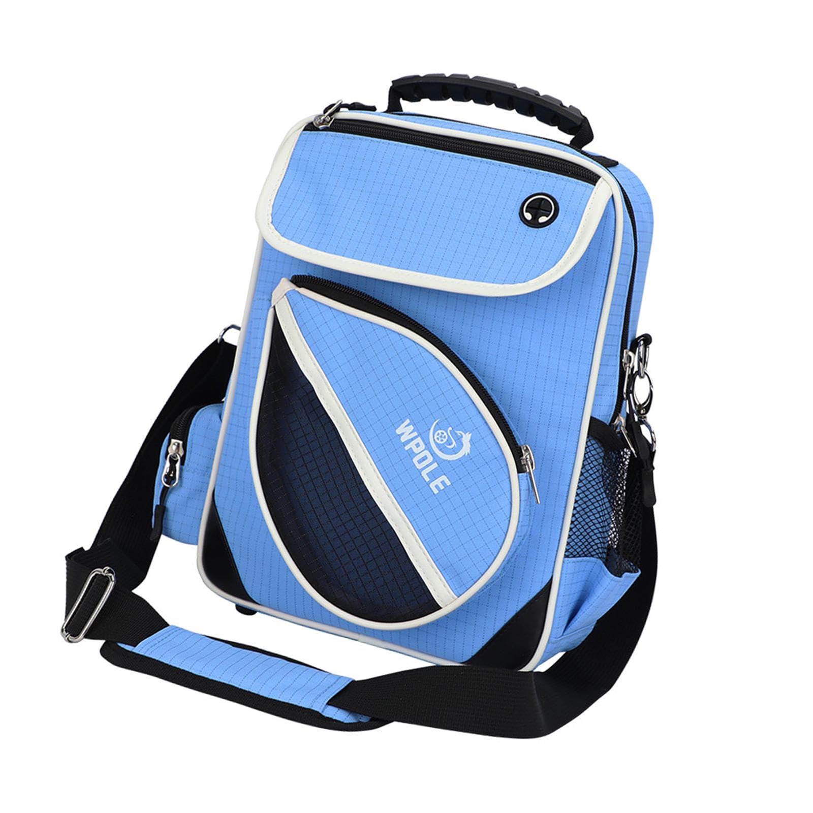 Borsa da Pong, Borsa Multifunzionale per Riporre La Racchetta, Borsa a Tracolla Impermeabile E Portatile con Tracolla Rimovibile, Adatta a Donne