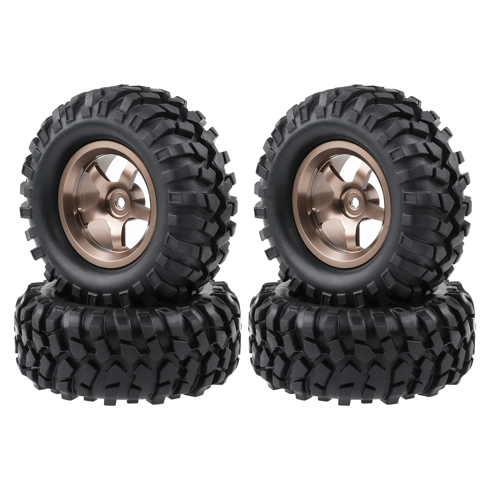 Amazon.com: Rowiz 1.9 Tires and Wheels 12mm Hex for Traxxas