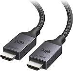Cable Matters [Conçu pour Xbox Certified] Active 8K @60Hz Fibre optique HDMI Cable 16.4 ft / 5m - Soutien 8K@60Hz 4K@120Hz HDR - Conçu pour Xbox, Compatible avec PS5, Pommes TV, PC