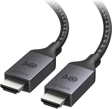 Ultra High Speed HDMI Certified Cable Matters 8K Fiber Optic HDMI Cable 5m | 8K@60Hz / 4K@120Hz, Active Unidirectional, HDR Supported, Ultra High Speed HDMI