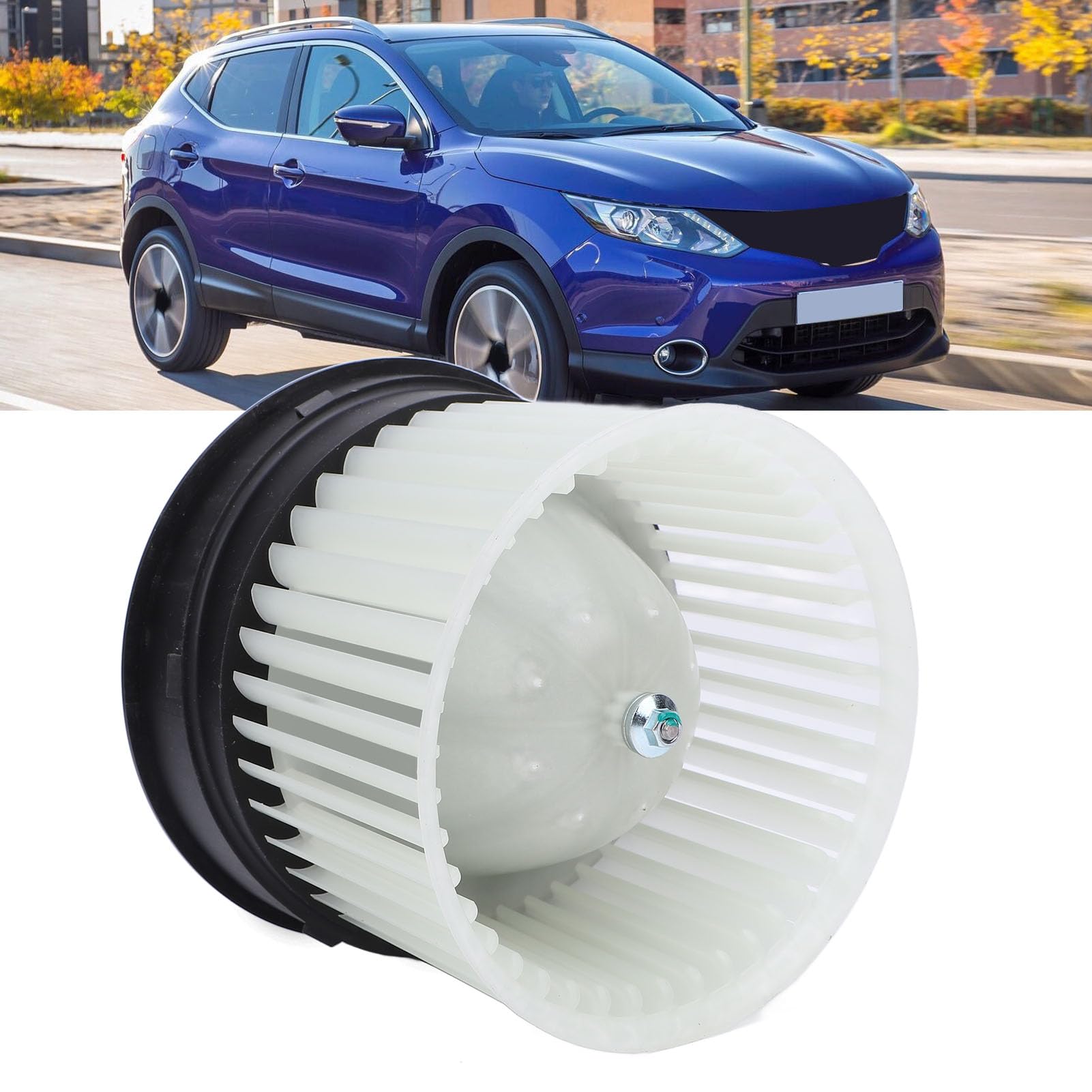 Ventilador de motor de ventilador de calentador de CA Motor de ventilador de aire acondicionado de repuesto con circulación de aire eficiente para Rogue Select Material