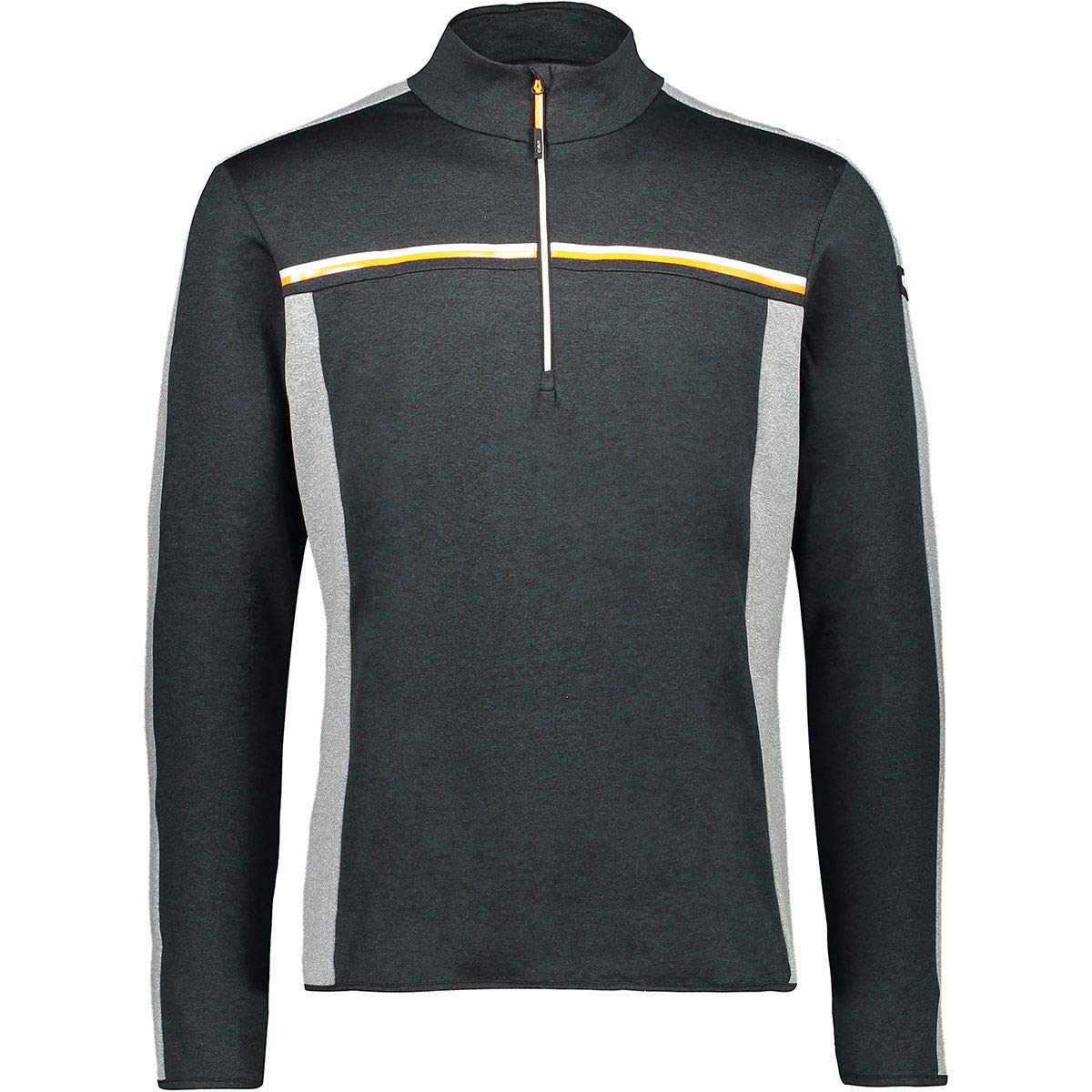 CMP Fleece Stretch Softech, Man, Black Mel, 54, Black Mel.