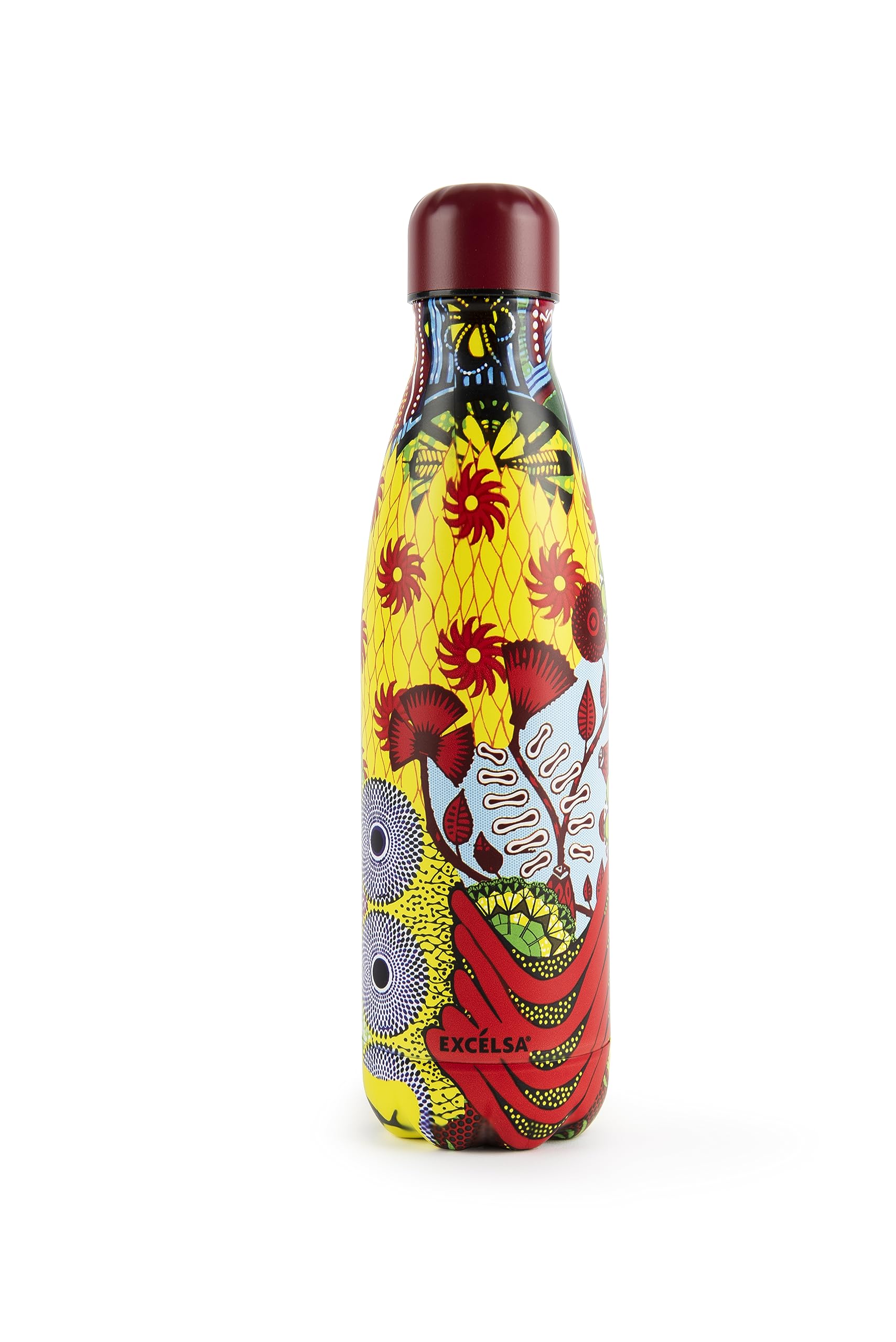 Excelsa Africa 50 ml Stainless Steel Thermos Flask, Multi-Colour