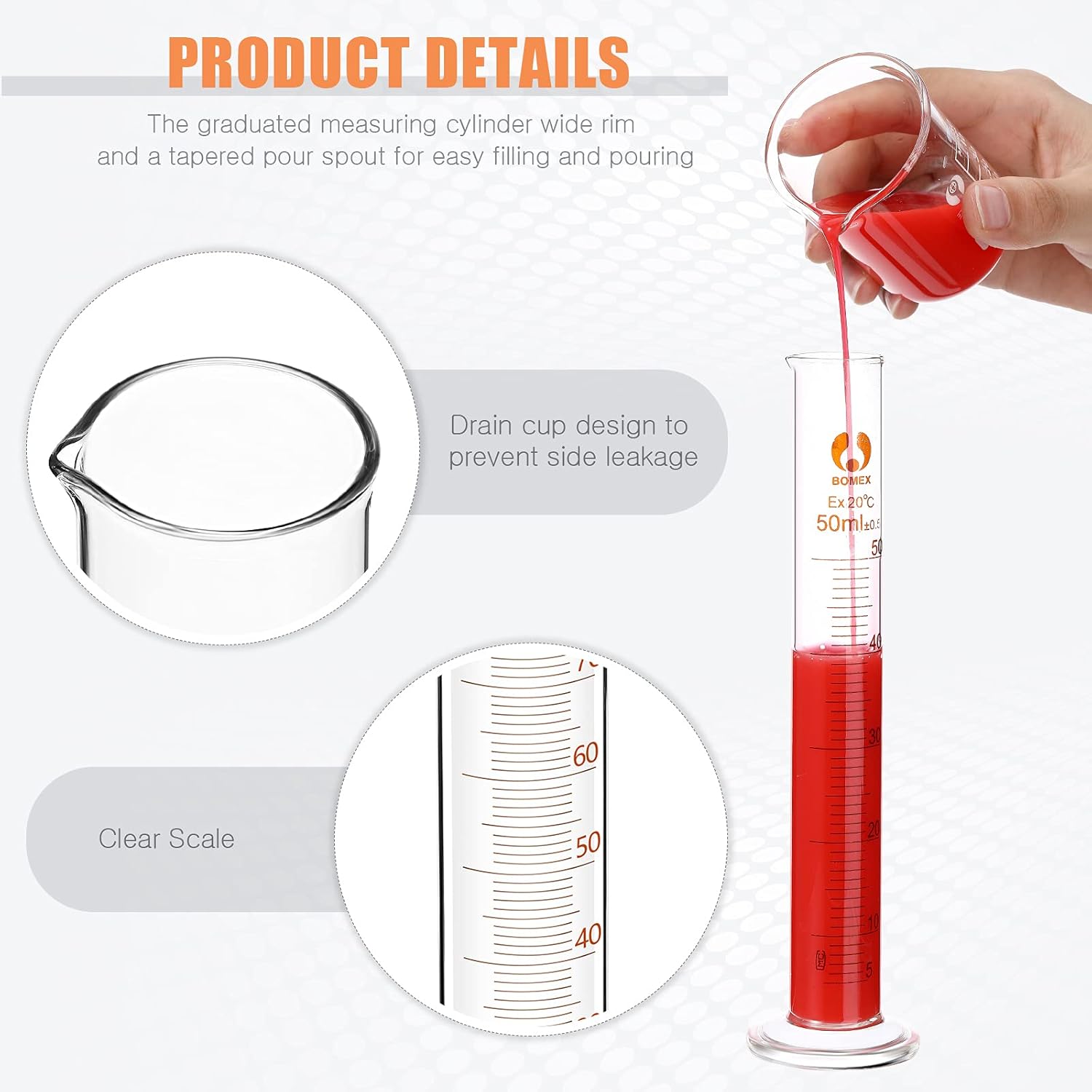 Buy Feekoon 10 Pieces Glass Measuring Beaker And Graduated Measuring Cylinder With Stirring Rod 50 100 250 500 1000 Ml Thick Glass Beakers And 5 10 50 100 Ml Graduated Cylinders For Science Lab Online In Pakistan B08x6kp8ps Buy Feekoon 10 Pieces Glass Measuring Beaker And Graduated Measuring Cylinder With Stirring Rod 50 100 250 500 1000 Ml Thick Glass Beakers And 5 10 50 100 Ml Graduated Cylinders For Science Lab Online In Pakistan B08x6kp8ps